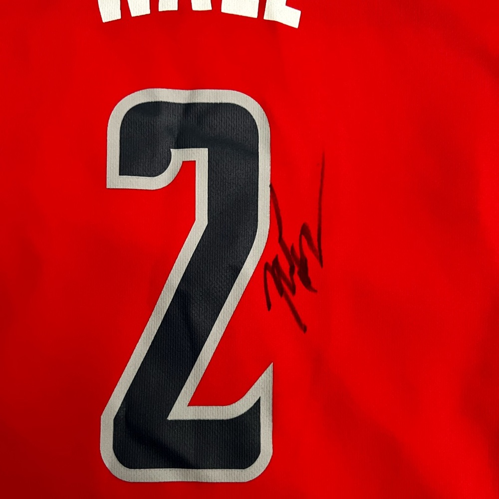 John wall signed Jersey